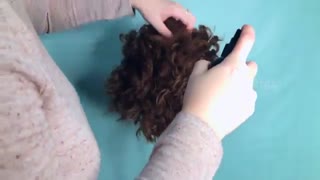 آموزش مدل مو دخترانه پیچ های فر- مومیس مشاور و مرجع تخصصی مو