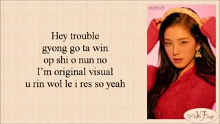 Red Velvet (레드벨벳) - Psycho (Easy Lyrics)