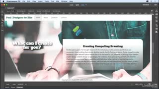 lynda Creating a First Website in Dreamweaver CC 2017