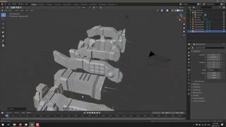 اسکریپت بلندر برای ساخت سفینه های فضایی