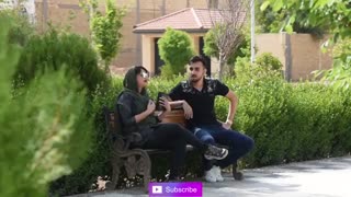 دوربین مخفی  هرکی بتونه مخ دختررو بزنه آیفون 11 جایزه میگیره