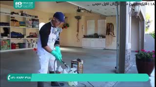 انجام کفپوش اپوکسی اسیدی کف گاراژ