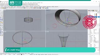 جواهرسازی - دستورالعمل طراحی جواهر در نرم افزار راینو