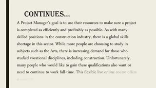 Project Management Course