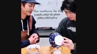 این داستان: طرز تهیه کافی با مینی و مونی...جیمین و نامجون -_-