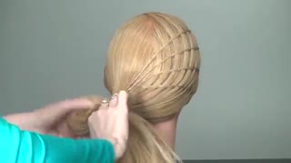 آموزش مدل مو دخترانه بافت جمع شده- مومیس مرجع و مشاور مو