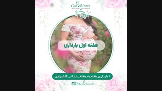 تغییرات هفته اول بارداری