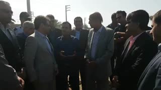 بازدید مهندس راستاد رییس سازمان بنادر و دریانوردی کشور از بنادر محمدعامری بوالخیر خورشهاب و لاور ساحلی - فروردین 97