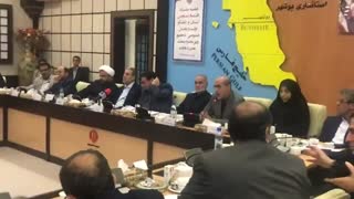 سخنان دکتر شهریاری در جلسه استانداری با حضور دکتر رحمانی وزیر صنعت، معدن و تجارت - مهر 98