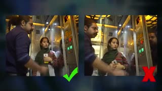 فرهنگ استفاده از آسانسور