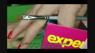 آموزش کاشت ناخن با پلی ژل : موادگذاری و استفاده از پلی ژل - نیل آکادمی