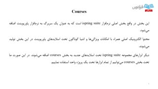 درس یکم: آشنایی با نرم افزار iSpring Suite