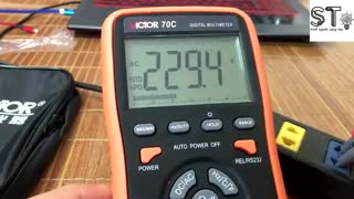 مولتی متر اتورنج VICTOR VC70C با قابلیت اتصال به رایانه