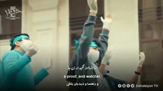 دعای سلامتی امام زمان در وسط خیابون تهران | English Urdu Farsi Subtitles