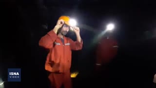 استخراج منگنز از اعماق زمین؛ دقایقی با کارگران معدن«ونارچ» قم