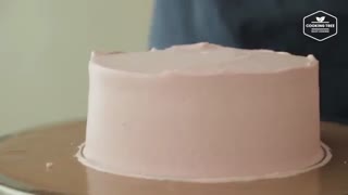 Strawberry cake Recipe | Cooking ASMR