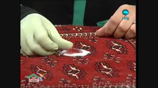 از بین بردن رنگ دادگی فرش - رنگ دادن فرش دستباف - رنگ کردن فرش ماشینی
