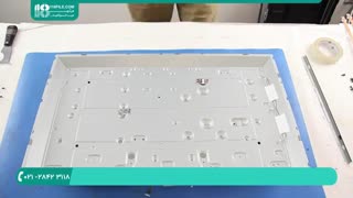 تعمیر تلویزیون تعویض نوارهای ال ی دی Vizio و LG