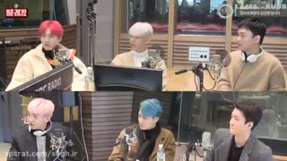 حضور اکسو در برنامه رادیویی