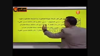 اگر میخواهید فقط با یک الگو تست های  "تحلیل صرفی" را در کسری از ثانیه به جواب برسانید, این فیلم را  دنبال کنید