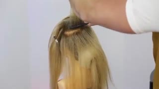 آموزش مدل مو دخترانه شینیون افقی- مومیس مرجع و مشاور مو