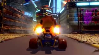تریلر بازی crash team racing nitro-fueled