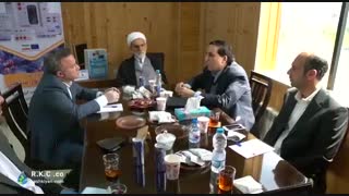 نصب تونل مکانیزه ضدعفونی کننده توسط شرکت راشکیان کاسپین در ورودی شهرداری شهر رشت