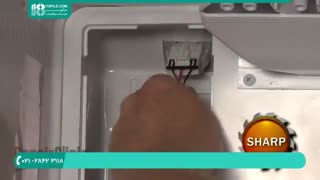 تعمیر یخچال - نحوه با و بست کردن قطعات مختلف یخچال