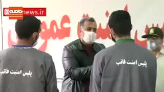 گیرافتادن اراذل اوباش اینستاگرامی