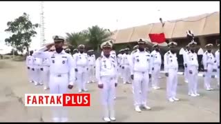 رجزخوانی افسر نیروی دریایی ارتش در وصف خلیج‌فارس
