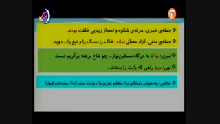 ادبیات فارسی پایه 7 _خلاصه درس یکم تاششم 15 اردیبهشت 99 آموزشگاه ایران من