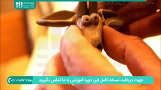 آموزش مجسمه زرافه