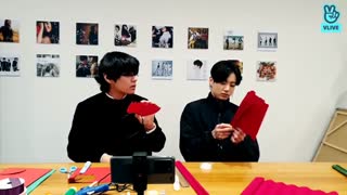 ویلایو امروز تهیونگ و جونگ کوک ( پارت 1 ) / ( زیرنویس فارسی ) BTS taehyung and jung kook vlive