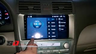 اسمارت آپشن. نصب مانیتور فابریک تویوتا اوریون برند VOXX