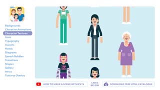 کیت افترافکت موشن گرافیک و کاراکتر