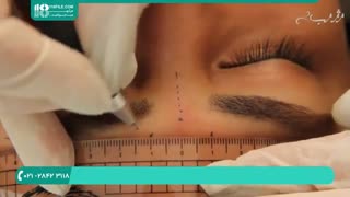 تتو صورت - فیلم آموزش کامل تاتو ابرو