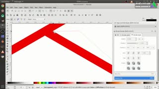 how to build laravel 3D logo in inkscape (Persian)