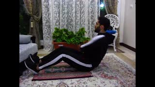 تمرین شکم و پهلو در خانه (بدون نیاز به تجهیزات ورزشی )با مسعود آرشی