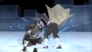 میکس انیمه ناروتو Kakashi vs Obito (AMV) - Black and Blue