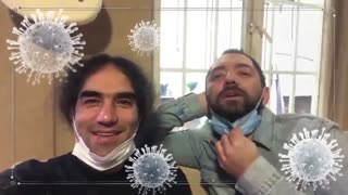 تبریک تولد بهرام رادان به سبک رضا یزدانی - iCinemaa.com