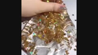 اسلایم جینگیلی ستاره ای خوشگل!