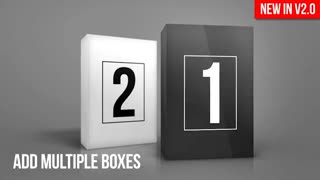 پروژه افترافکت ساخت جعبه DVD CD