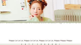 متن سینگل Happy از Taeyeon