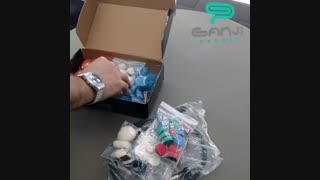 جعبه گشایی Unboxing کیت کامل دستگاه پولیش انگشتی-خودکاری SPTA-گنجی پخش