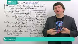زبان انگلیسی - کلمات مختلف که یکسان به نظر می رسند
