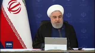 سخنان روحانی در جلسه ستاد ملی مبارزه با کرونا