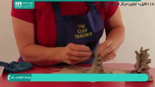 آموزش مجسمه سازی- ساختن مجسمه اژدها فانتزی