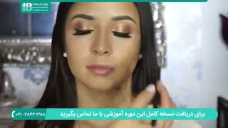 آرایش کامل صورت - آرایش ملایم چهره
