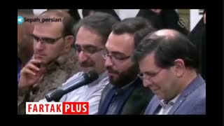 شعرخوانی طنز مهدویان درباره تولید ملی در حضور رهبر انقلاب