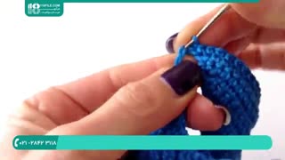 بافت لباس  عروسک با دومیل